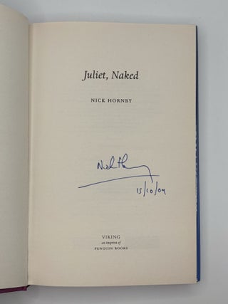 JULIET, NAKED [Signed]