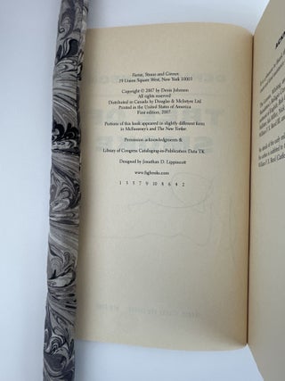 TREE OF SMOKE [Signed]