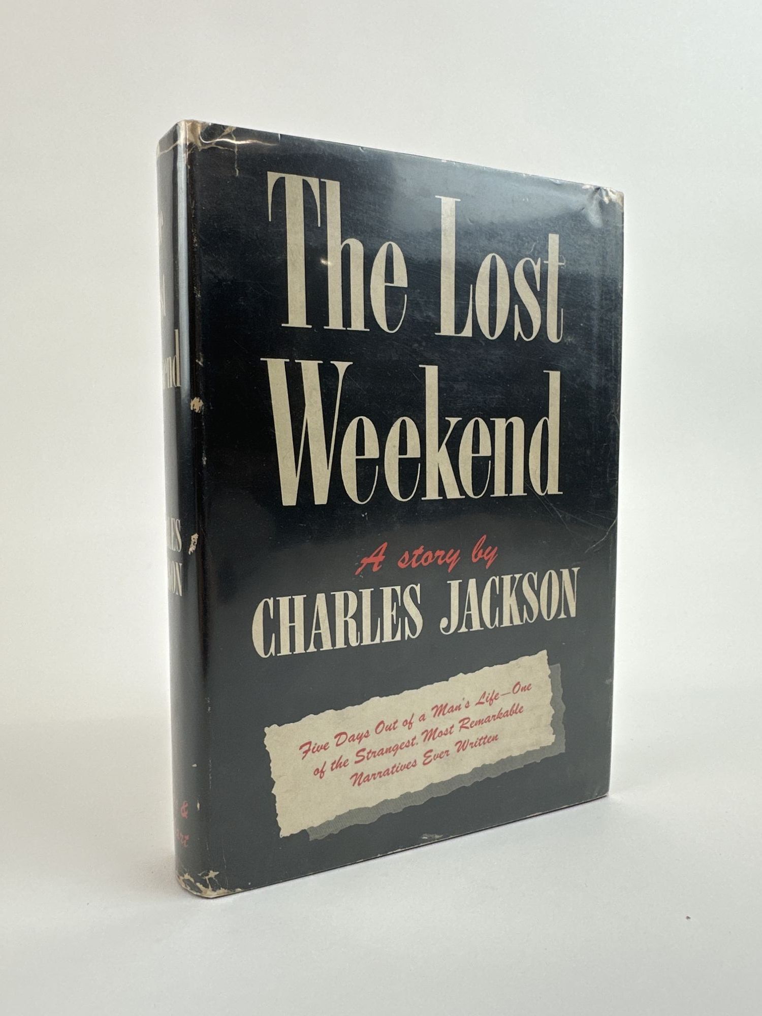 1391048 THE LOST WEEKEND. Charles Jackson.
