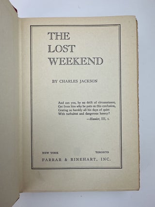 THE LOST WEEKEND