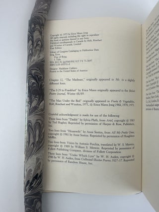 FEAR OF FLYING [Signed]
