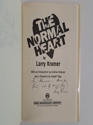 THE NORMAL HEART [Signed]
