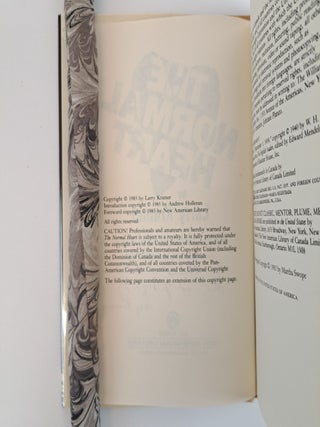 THE NORMAL HEART [Signed]