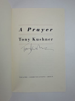 A PRAYER [Signed]