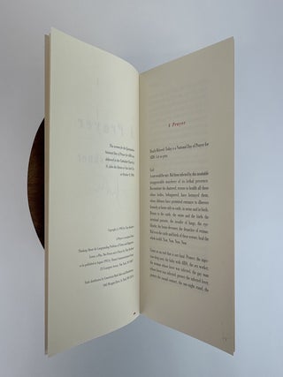 A PRAYER [Signed]