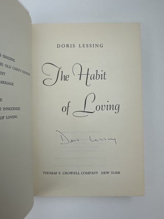 THE HABIT OF LOVING [Signed]