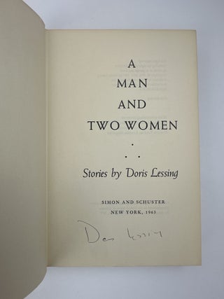 A MAN AND TWO WOMEN: AND OTHER STORIES [Signed]
