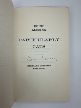 PARTICULARLY CATS [Signed]
