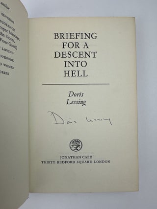 BRIEFING FOR A DESCENT INTO HELL [Signed]