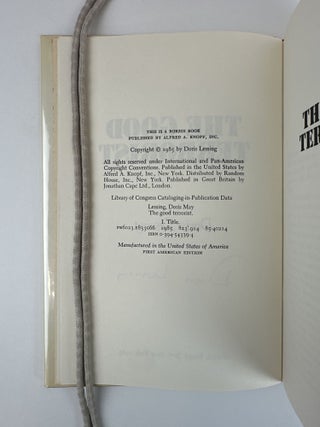 THE GOOD TERRORIST [Signed]