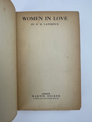 WOMEN IN LOVE