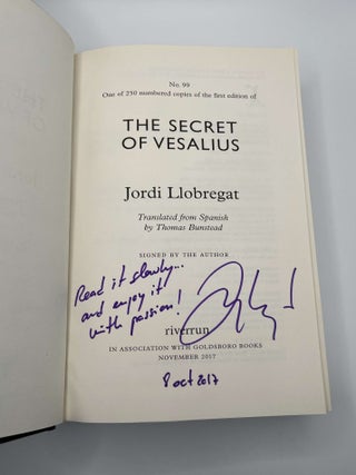 THE SECRET OF VESALIUS [Signed]