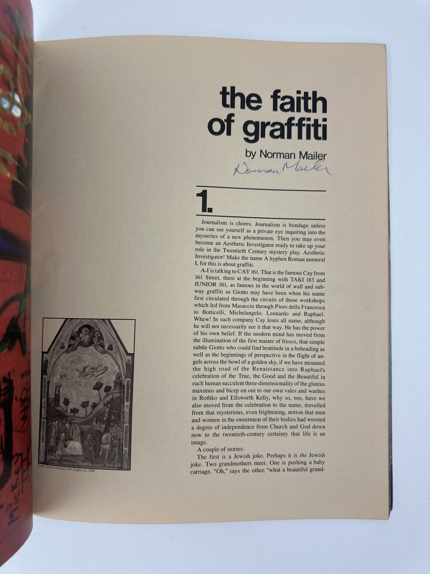 THE FAITH OF GRAFFITI Signed | Norman Mailer, Mervyn Kurlansky