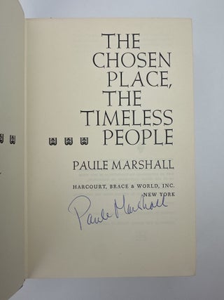THE CHOSEN PLACE, THE TIMELESS PEOPLE [Signed]