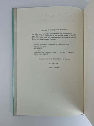 FAR TORTUGA [Signed]