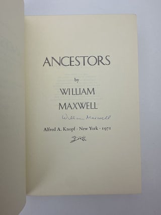 ANCESTORS [Signed]