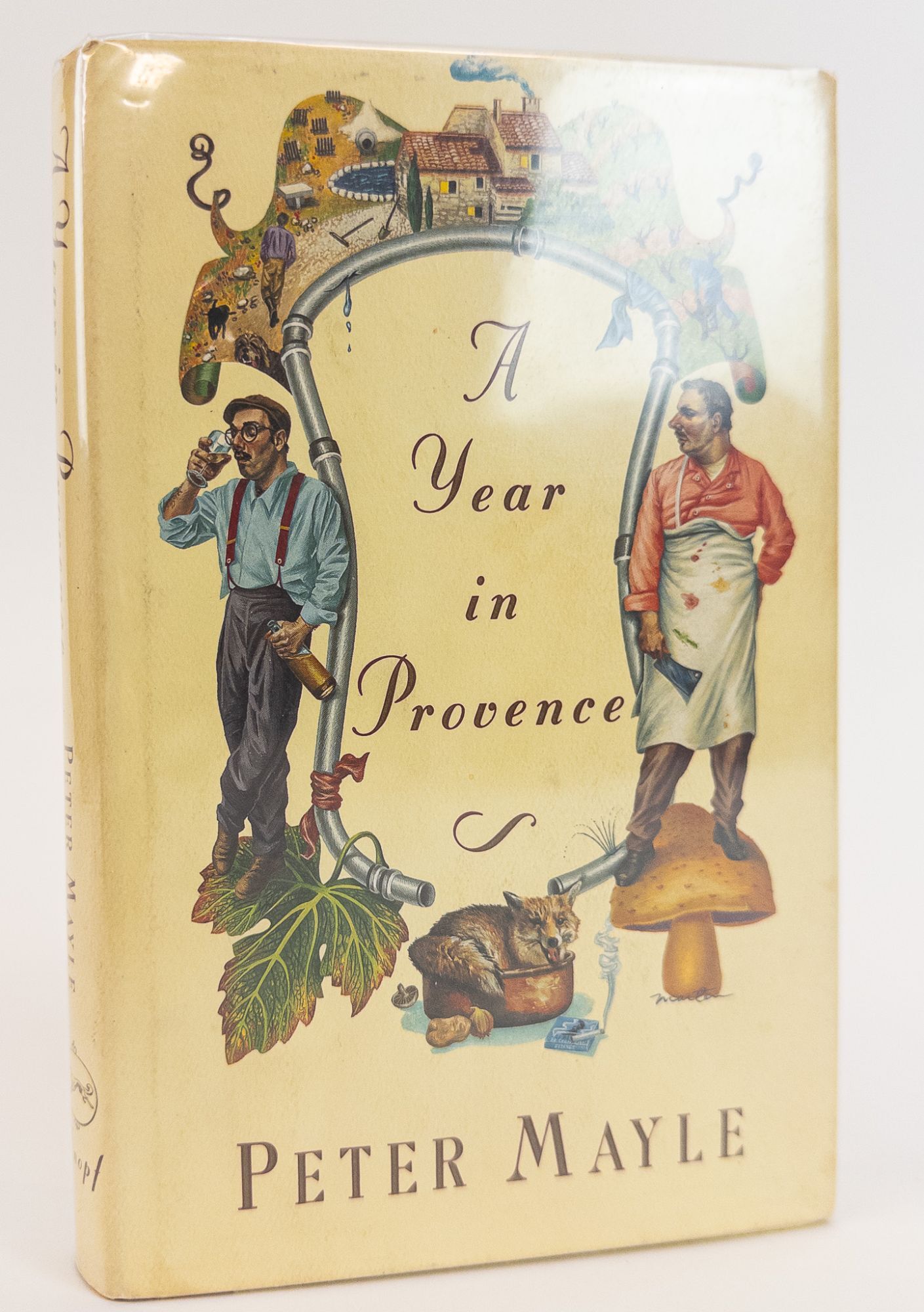 1391727 A YEAR IN PROVENCE [Signed]. Peter Mayle.