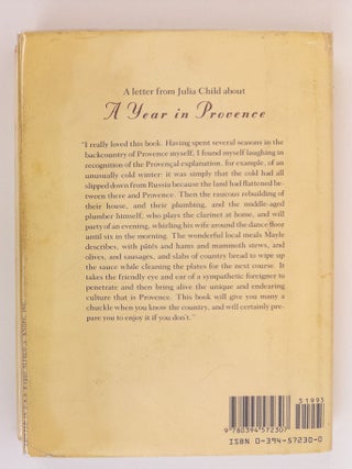 A YEAR IN PROVENCE [Signed]