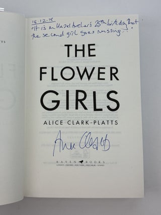 THE FLOWER GIRLS [Signed]