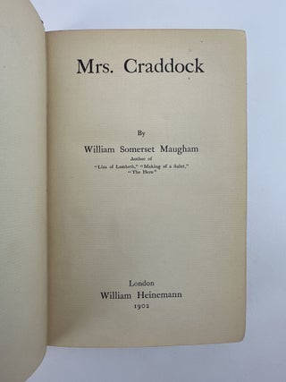 MRS. CRADDOCK