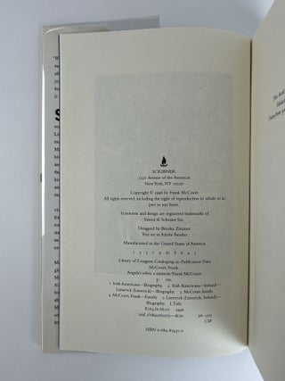 ANGELA'S ASHES [Signed]