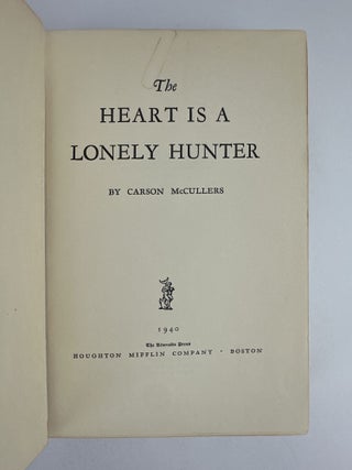 THE HEART IS A LONELY HUNTER