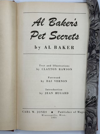 AL BAKER'S PET SECRETS