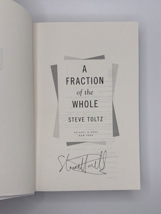 A FRACTION OF THE WHOLE [Signed]
