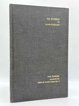 1392352 THE ESOTERIST. Allan Ackerman