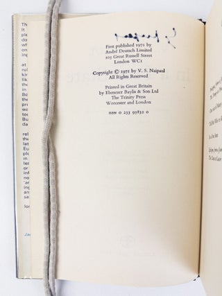 IN A FREE STATE [Signed]