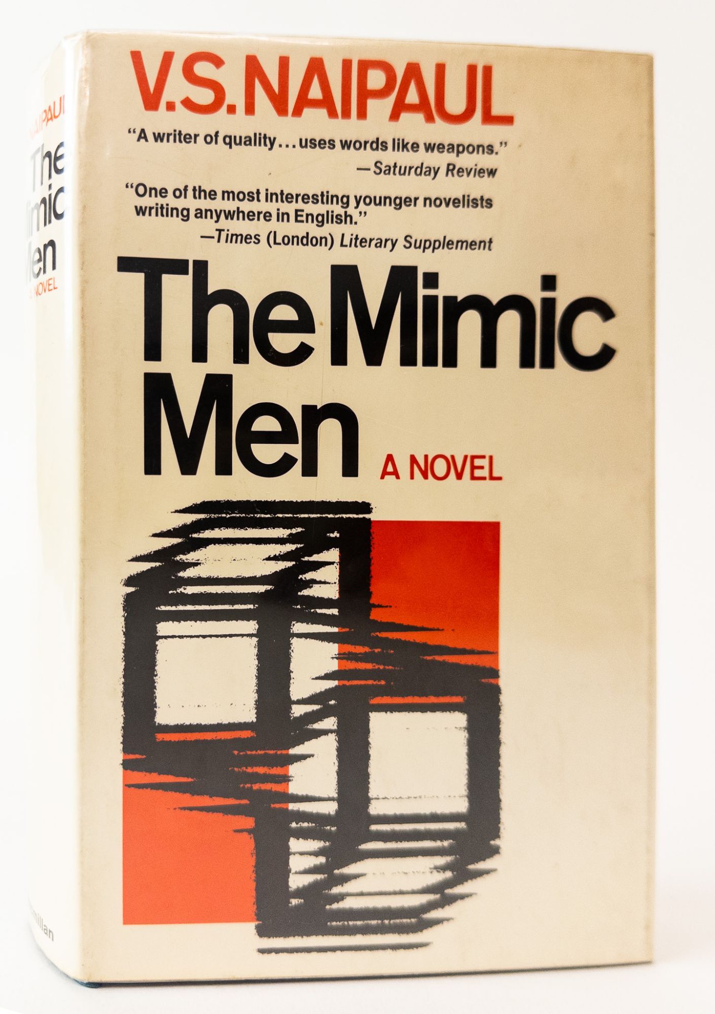 1392395 THE MIMIC MEN [Signed]. V. S Naipaul.