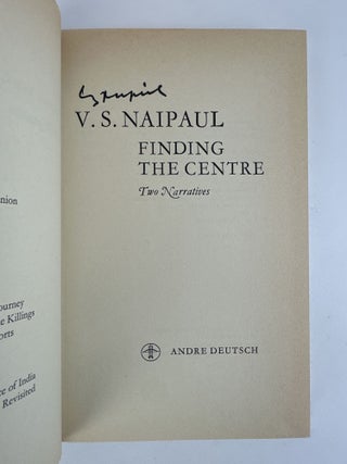 FINDING THE CENTRE: TWO NARRATIVES [Signed]