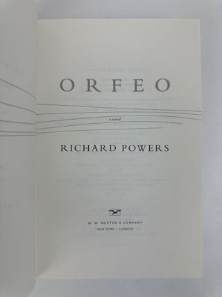 ORFEO [With Signed Bookplate]