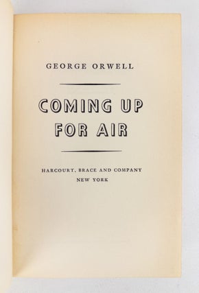 COMING UP FOR AIR