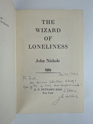 THE WIZARD OF LONELINESS [Inscribed]