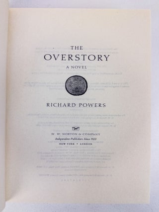 THE OVERSTORY [With Signed Bookplate]