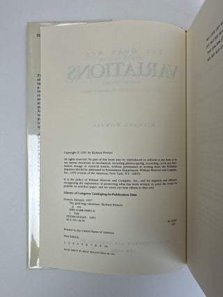 THE GOLD BUG VARIATIONS [With Signed Bookplate]