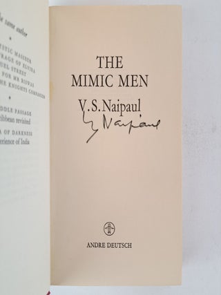THE MIMIC MEN [Signed]