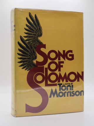 1392668 SONG OF SOLOMON [Inscribed]. Toni Morrison