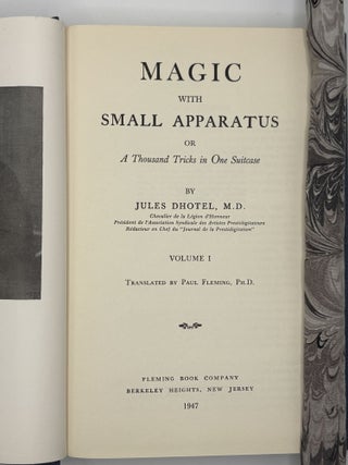MAGIC WITH SMALL APPARATUS: VOLUME 1