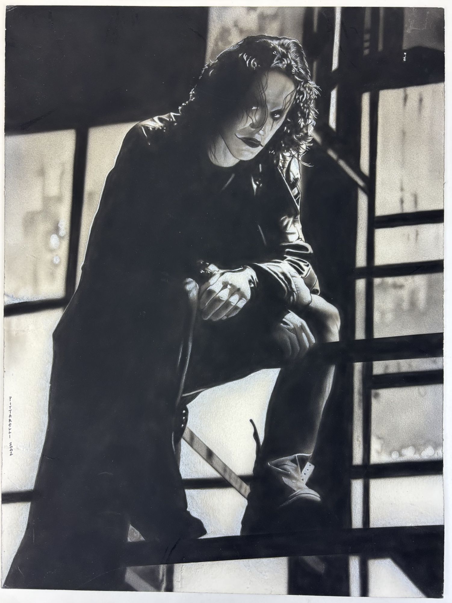 ORIGINAL THE CROW ILLUSTRATION Signed | Jeff Pittarelli ORIGINAL THE CROW ILLUSTRATION Signed | Jeff Pittarelli