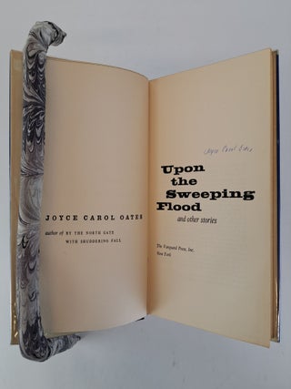 UPON THE SWEEPING FLOOD [Signed]