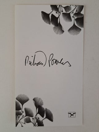 GENEROSITY [Signed]