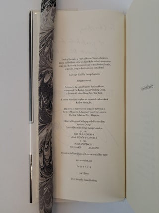 TENTH OF DECEMBER [Signed]