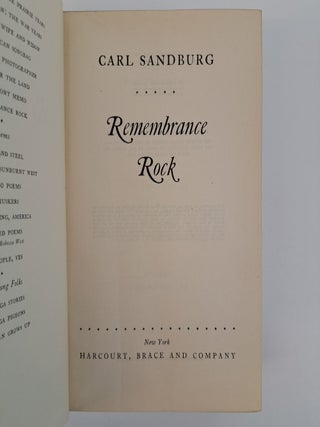 REMEMBRANCE ROCK [Signed]