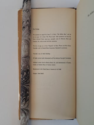 THE DISENCHANTED [Signed]