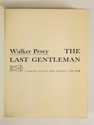 THE LAST GENTLEMAN [Signed]