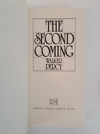 THE SECOND COMING [Signed]