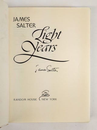 LIGHT YEARS [Signed]