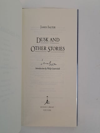 DUSK AND OTHER STORIES [Signed]